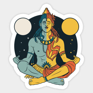 Maha Shivratri 2023 - Shiv Shakti Adiyogi Sticker